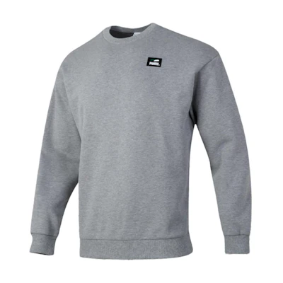 Puma Gray Pullover Sweatshirt for Running, Training, and Casual Wear 628144-53