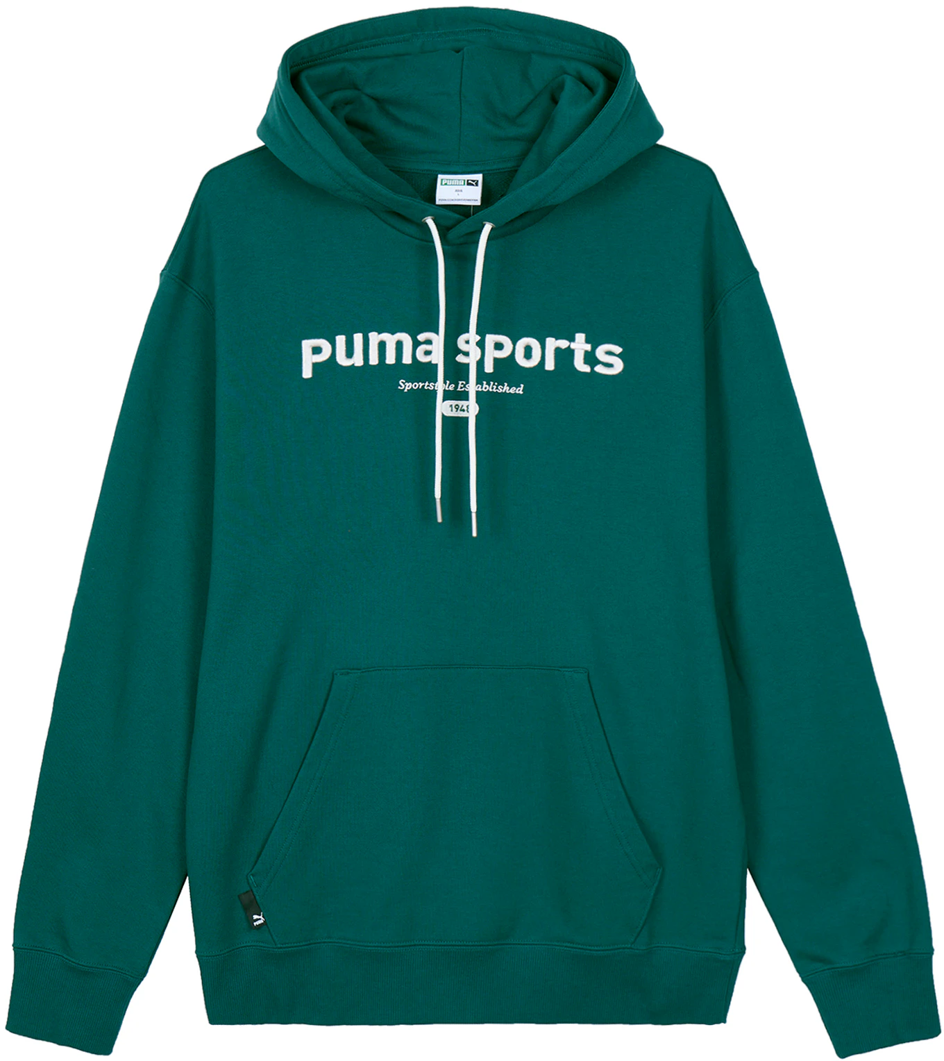 puma-green-pullover-hoodie-with-letter-print-623442-43