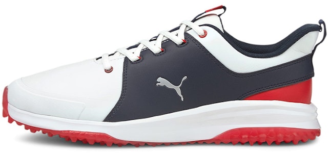 彪马Grip Fusion Pro 3.0 灰白红 高尔夫球鞋 194467-05 Buy 彪马Grip Fusion Pro 3.0 灰白红 高尔夫球鞋 194467-05