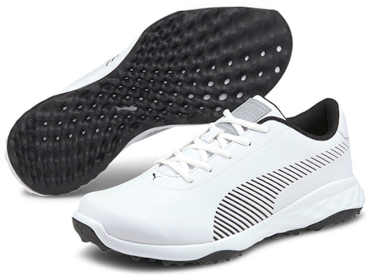 彪马 Grip Fusion Pro '黑白' 高尔夫球鞋 194240-01 Purchase 彪马 Grip Fusion Pro '黑白' 高尔夫球鞋 194240-01
