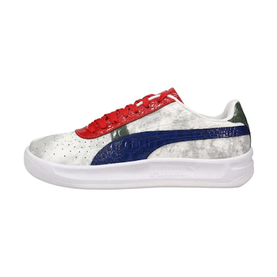 Puma GV Special Gator Lace Up White/Blue/Red
