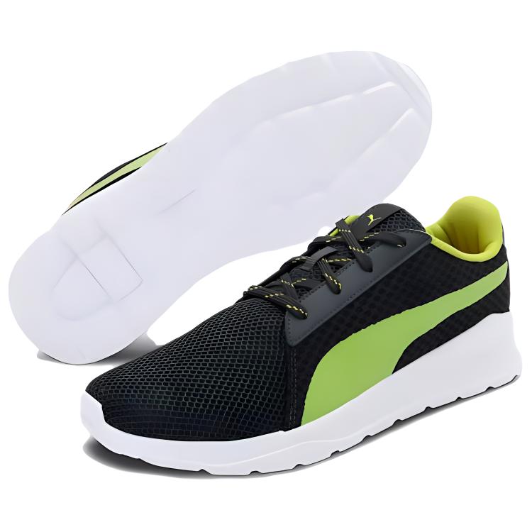 Lookbook Puma Hampton Rendah 'Hitam Hijau' 386787-01