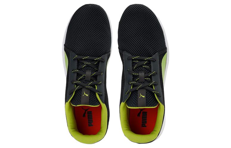 Shop Puma Hampton Rendah 'Hitam Hijau' 386787-01