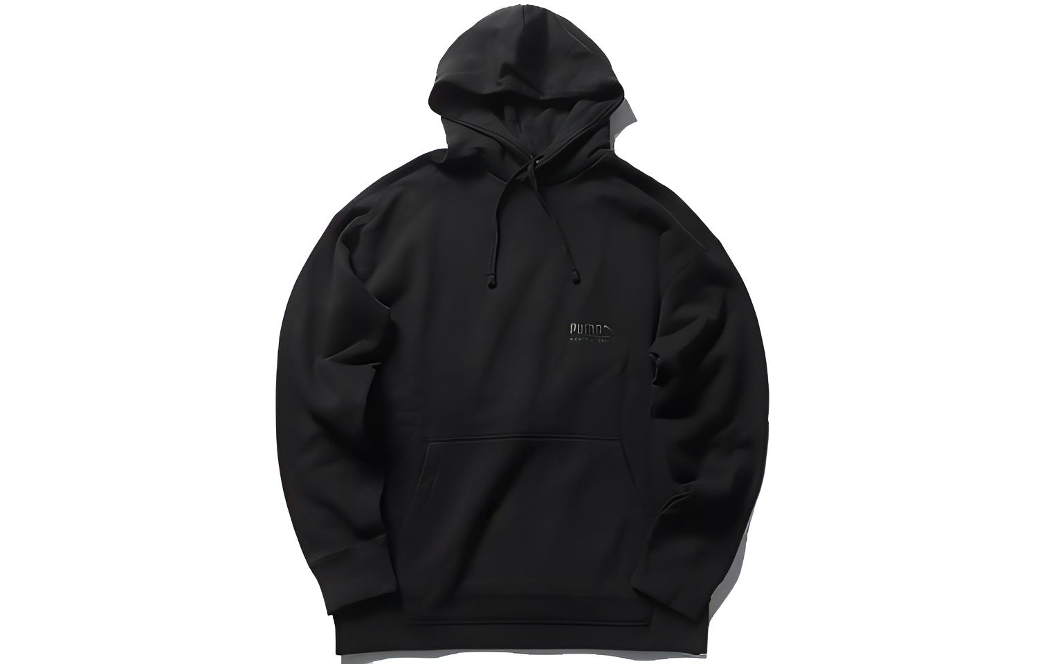 Puma Heavy Classics Pullover Hoodie Black 596711-01