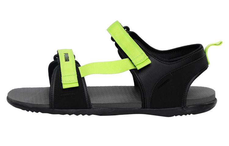 Puma Hexa Idp Sandals 'Black Green' 339835-03