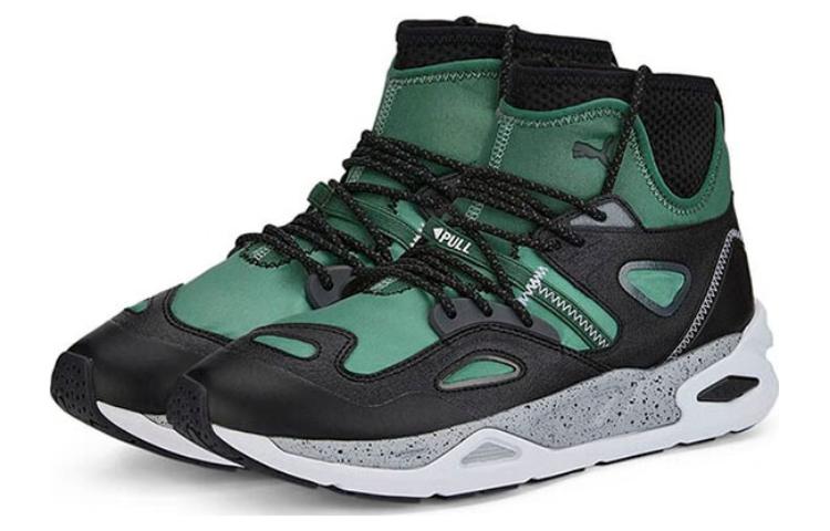 Order Puma Sepatu Tinggi 'Hijau Hitam' 386621-02