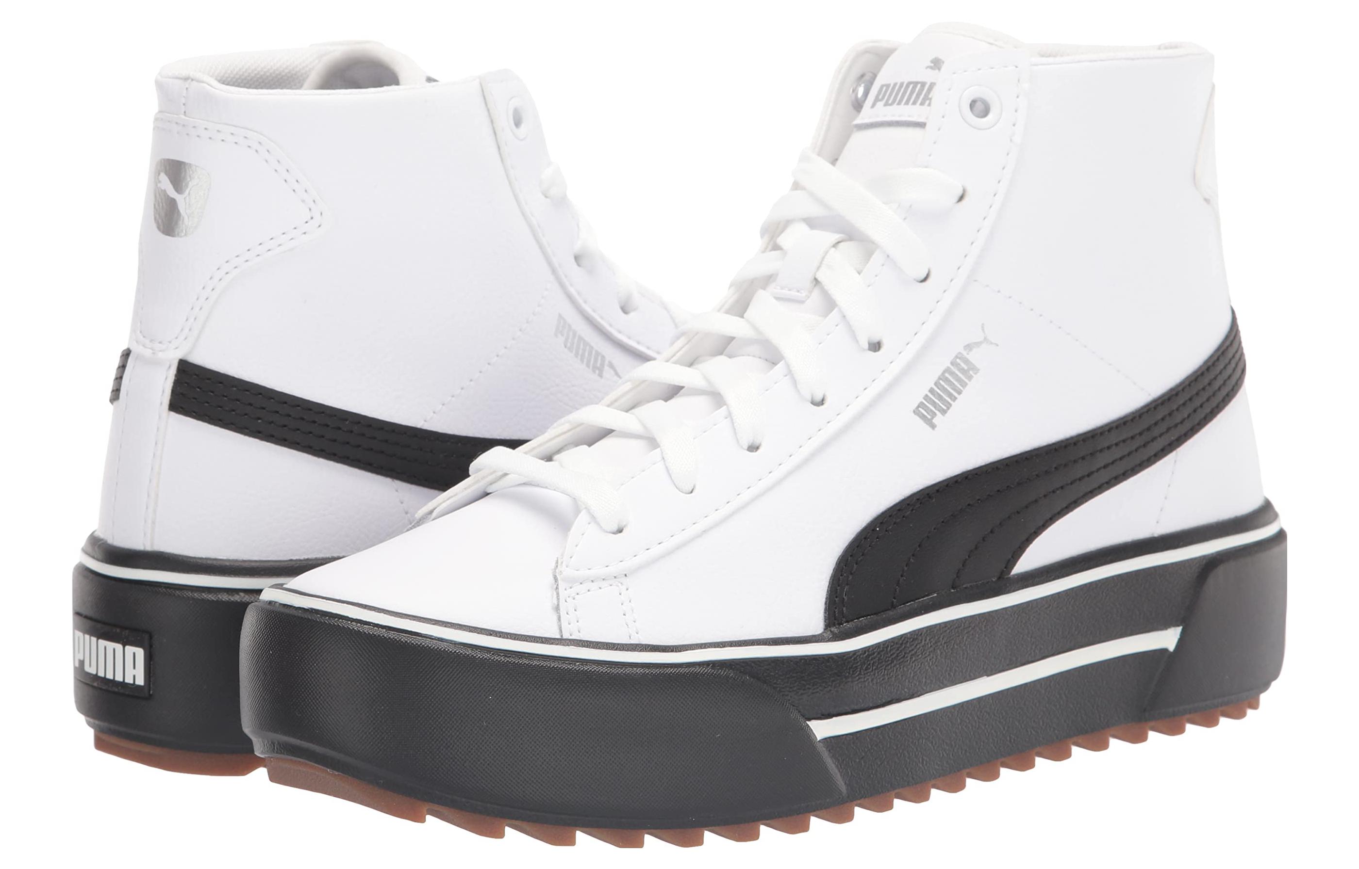 Lookbook Kasut Tinggi Puma 'Hitam dan Putih' 384668-01