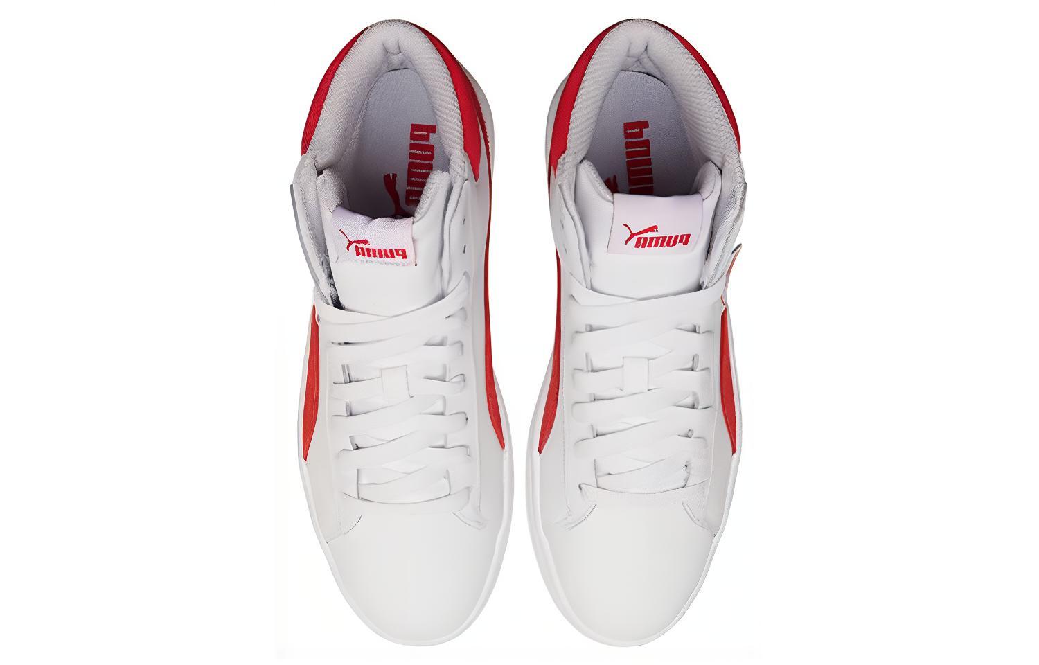 Shop プーマ ハイトップスニーカー 'ビビッドレッド' 359169-11 359169-11