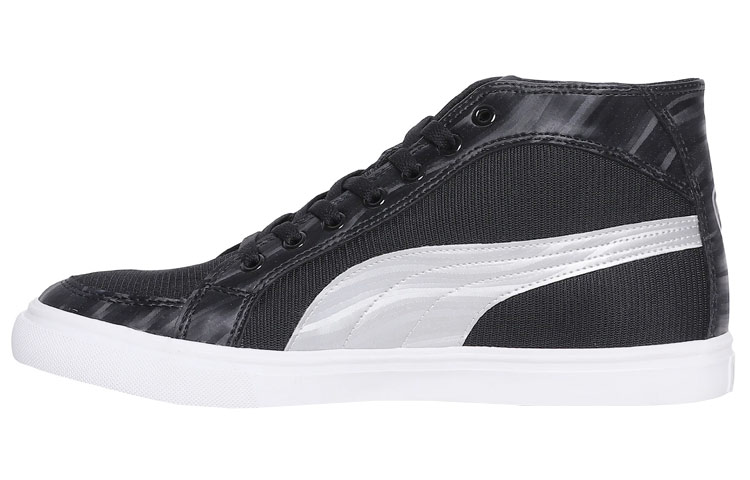 Puma Hip-hop Mid Knit 'Black White'