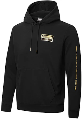 Puma Holiday Gold Print Hoodie Hitam Pullover Edisi Perayaan 586351-01 Buy Puma Holiday Gold Print Hoodie Hitam Pullover Edisi Perayaan 586351-01