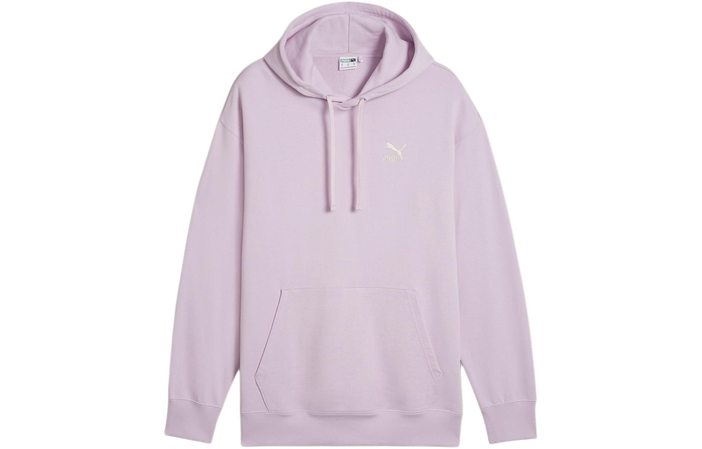 Puma Hoodie Better Classics Unisex Pink Embroidered Solid Color Long Sleeve 624241-60