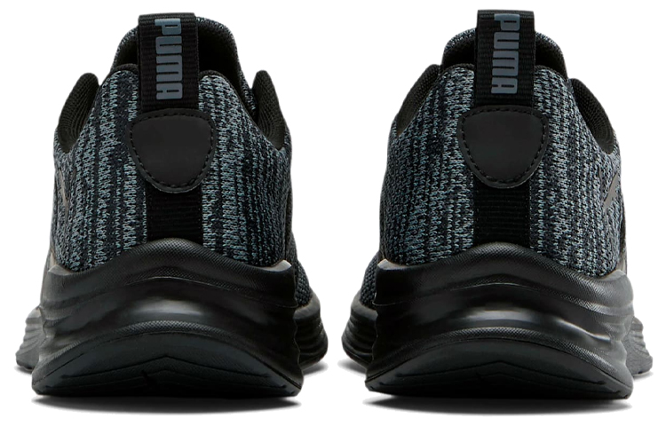 Shop Puma Hybrid Fuego Knit ''Noir Castlerock'' 192955-06