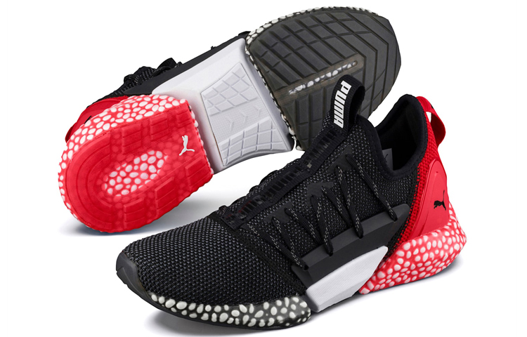 Lookbook Puma Hybrid Rocket Runner ''Nero Rosso High Risk'' 191592-01