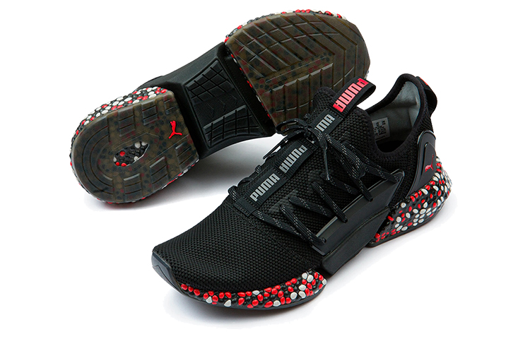 Lookbook Puma Hybrid Rocket Runner 'Hitam Merah Putih' 191592-21