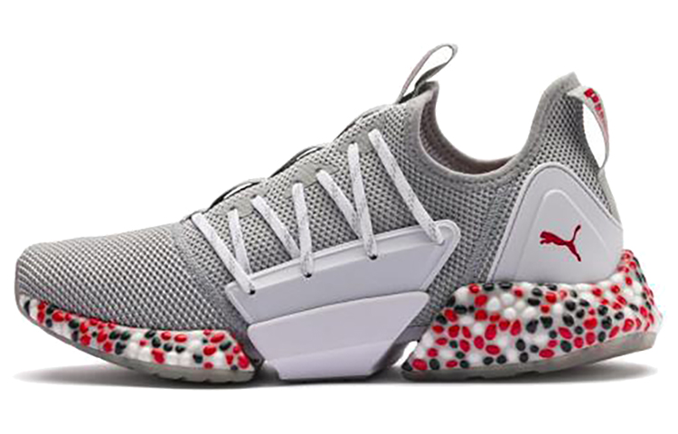 Puma Hybrid Rocket Runner Low Top Grey/White/Red 191592-16