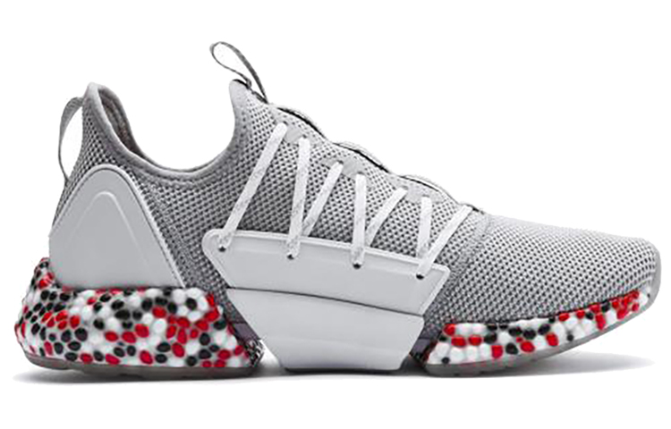 Order Puma Hybrid Rocket Runner Basse Gris/Blanc/Rouge 191592-16