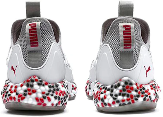 Puma Hybrid Rocket Runner Basse Gris/Blanc/Rouge 191592-16 Lookbook Puma Hybrid Rocket Runner Basse Gris/Blanc/Rouge 191592-16
