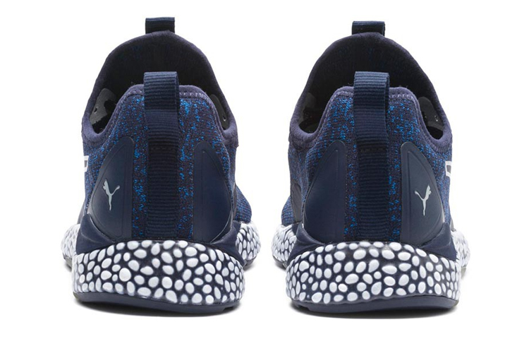 Lookbook 彪马混合跑者织物低帮休閒跑步鞋 藍黑