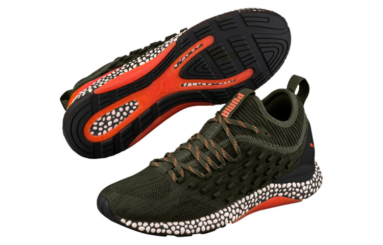 Lookbook Puma Hybrid Runner Fusefit Rendah 'Hijau Tentera' 191595-02