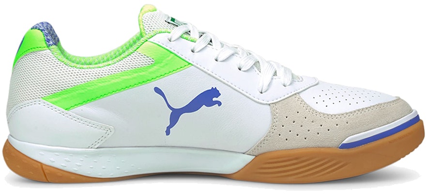 Puma Ibero 2 Futsal 'White Green Blue' 106567-02 Order Puma Ibero 2 Futsal 'White Green Blue' 106567-02