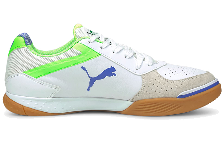 Order Puma Ibero 2 Futsal ''Blanc Vert Bleu'' 106567-02