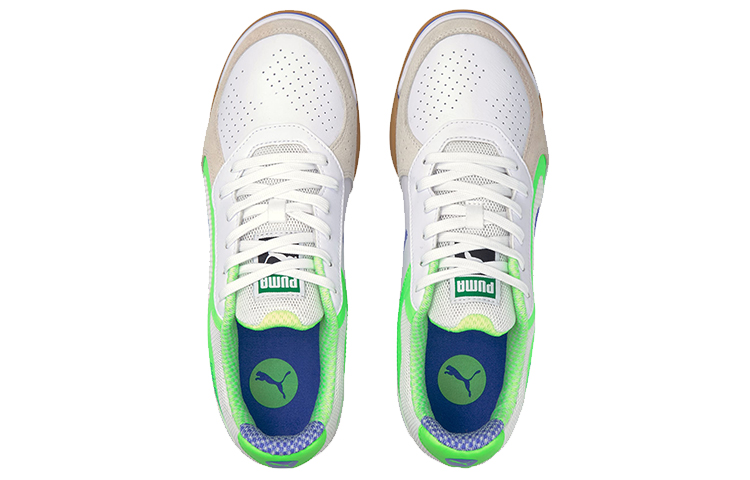 Lookbook Puma Ibero 2 Futsal ''Blanc Vert Bleu'' 106567-02