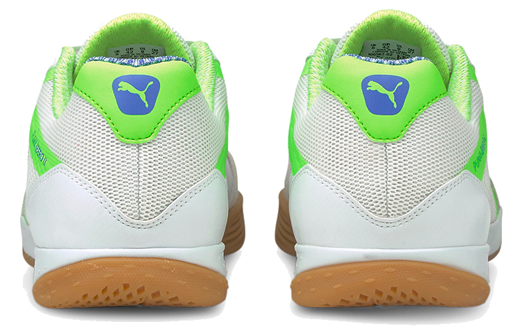 Shop Puma Ibero 2 Futsal ''Blanc Vert Bleu'' 106567-02