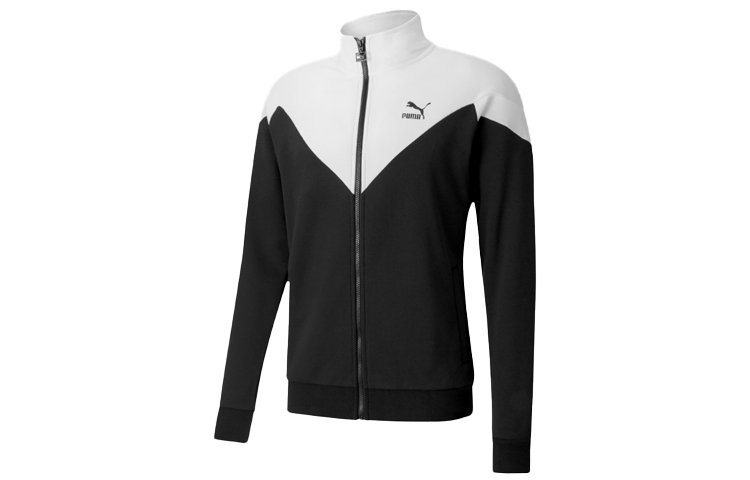 Puma Iconic Logo Retro Track Jacket Black 597674-01