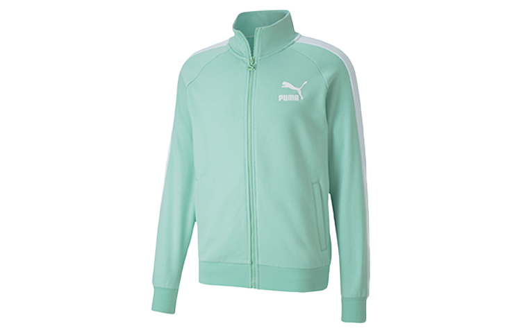 Buy 彪马经典复古运动外套浅绿色休闲款 595976-32