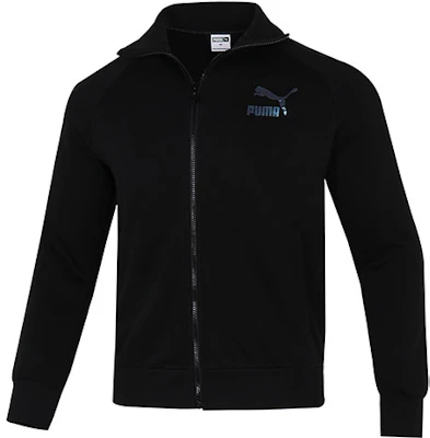 Puma Iconic T7 Retro Logo Track Jacket Black 531377-95 Buy Puma Iconic T7 Retro Logo Track Jacket Black 531377-95