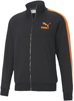 Jaket Track Puma Iconic T7 Retro Hitam dengan Desain Garis Warna Colorblock 530268-51 Buy Jaket Track Puma Iconic T7 Retro Hitam dengan Desain Garis Warna Colorblock 530268-51