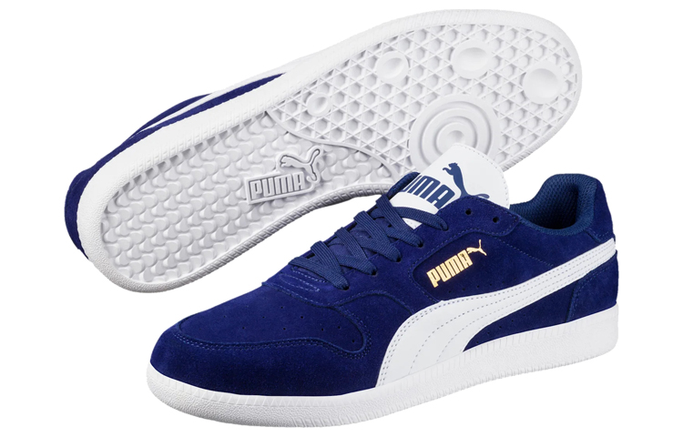 Shop Puma Icra Suede Biru/ 'Putih' 356741-29
