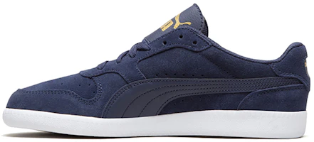 Puma Icra Trainer Sd Navy Blue LowCasualBoard Shoes 'Blue White Gold' 356741-40 Puma Icra Trainer Sd Navy Blue LowCasualBoard Shoes 'Blue White Gold' 356741-40