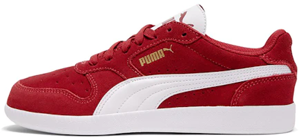 Puma Icra Trainer Sd White/Red Low Casual Board Shoes 356741-33 Puma Icra Trainer Sd White/Red Low Casual Board Shoes 356741-33