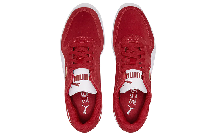 Shop Puma Icra Trainer Sd Putih/Merah Kasut Kasual Papan Rendah 356741-33