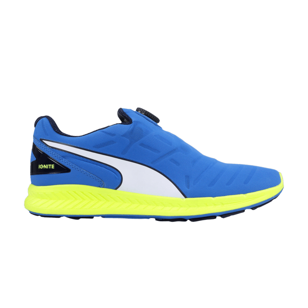 Puma Ignite Disc 'Electric Blue Safety Yellow' 188616-06
