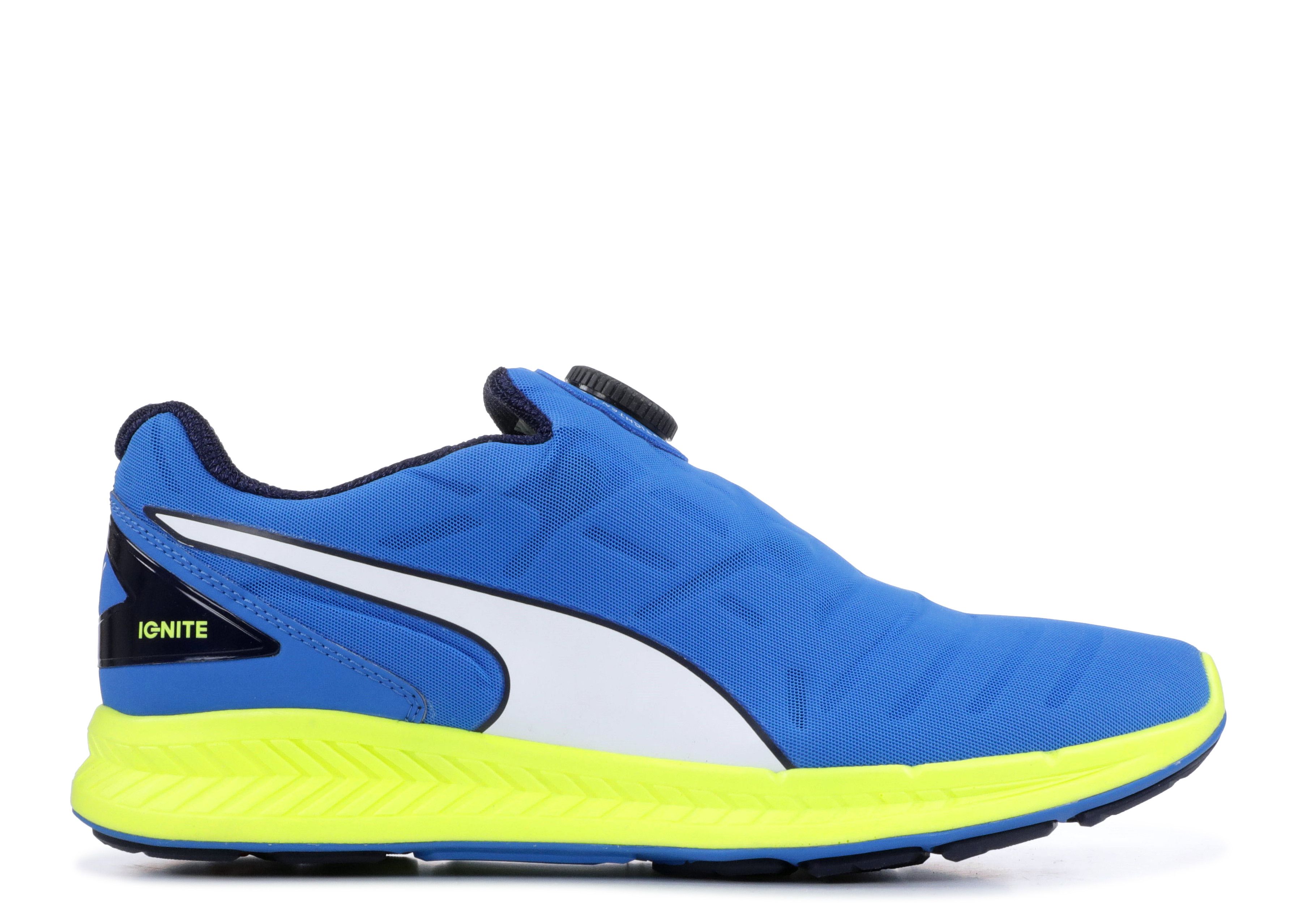 Puma Ignite Disc 'Electric Blue Safety Yellow' 188616-06