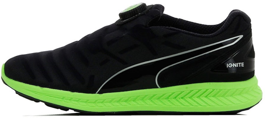 Puma Ignite Disc Black Green Gecko 188616-03 Buy Puma Ignite Disc Black Green Gecko 188616-03