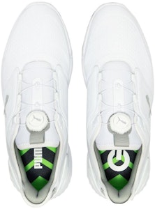 PUMA Ignite Elevate Disc 防滑耐磨 低筒 高爾夫球鞋 銀白色 Shop PUMA Ignite Elevate Disc 防滑耐磨 低筒 高爾夫球鞋 銀白色