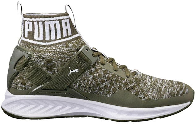 Puma Ignite EvoKnit Running Shoes Green/White 189697-14 Order Puma Ignite EvoKnit Running Shoes Green/White 189697-14