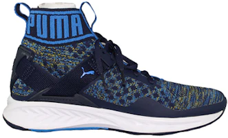 Shop Puma IGNITE evoKNIT 'White Black Blue' 189697-08