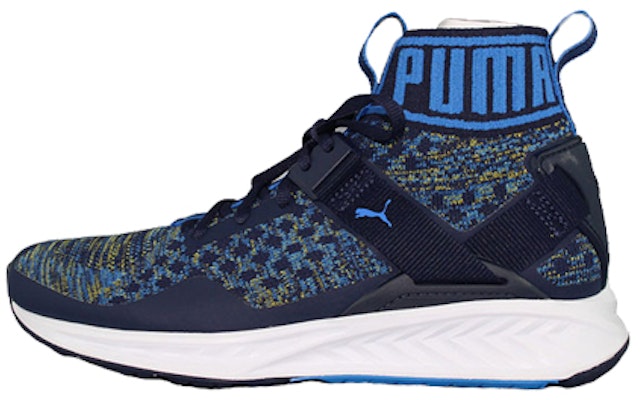 Puma IGNITE evoKNIT 'Putih Hitam Biru' 189697-08 Buy Puma IGNITE evoKNIT 'Putih Hitam Biru' 189697-08