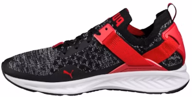 Puma Ignite EvoKnit Lo 'Black Red Colorblock' 189904-04 Puma Ignite EvoKnit Lo 'Black Red Colorblock' 189904-04