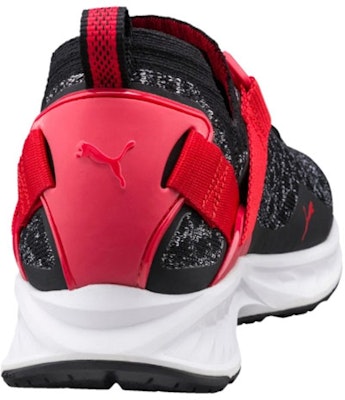 Puma Ignite EvoKnit Lo 'Black Red Colorblock' 189904-04 Purchase Puma Ignite EvoKnit Lo 'Black Red Colorblock' 189904-04