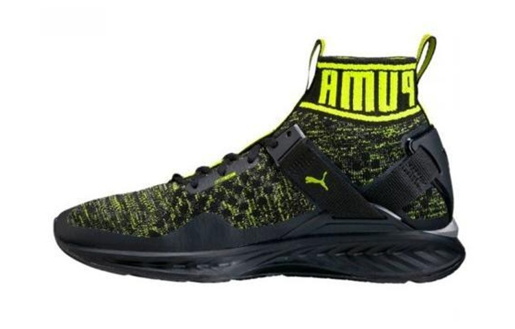 Puma Ignite Evoknit Nc Sneakers Black Yellow Silver 'Black Yellow' 189991-01