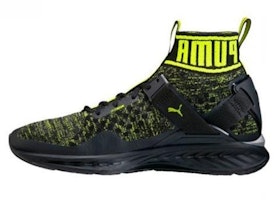 Puma Ignite Evoknit Nc Sneakers Black Yellow Silver 'Black Yellow' 189991-01 Puma Ignite Evoknit Nc Sneakers Black Yellow Silver 'Black Yellow' 189991-01