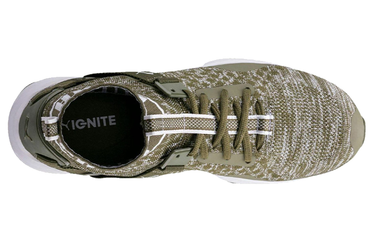 Shop Sepatu Lari Puma Ignite EvoKnit Hijau/Putih 189697-14
