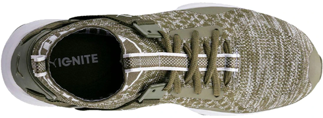 Sepatu Lari Puma Ignite EvoKnit Hijau/Putih 189697-14 Shop Sepatu Lari Puma Ignite EvoKnit Hijau/Putih 189697-14