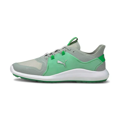 Puma Ignite Fasten8 Flash Fm Golf Shoes Grey/Green
