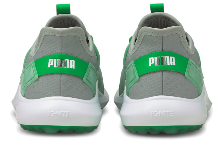 Puma Ignite Fasten8 Flash Fm Golf Shoes Grey/Green 圖 5